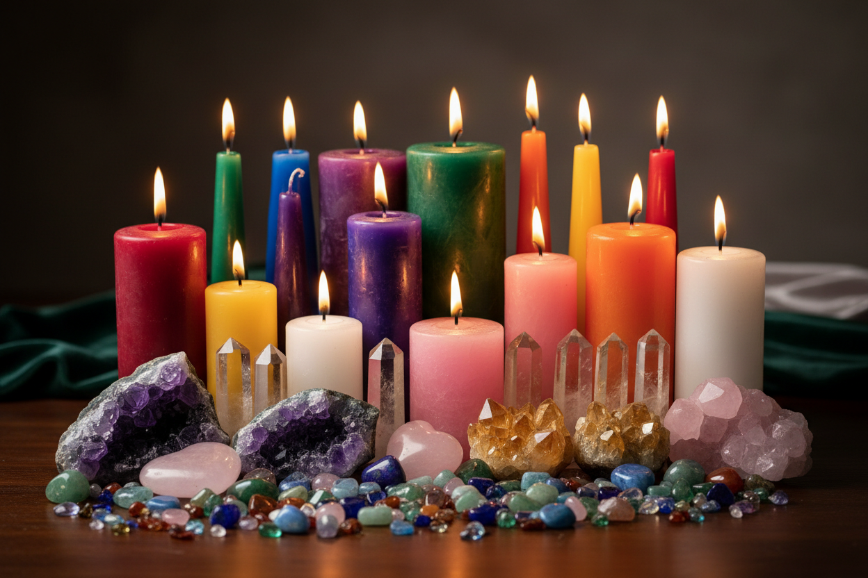 Guide des chandelles magiques : comment choisir la bonne couleur pour vos rituels