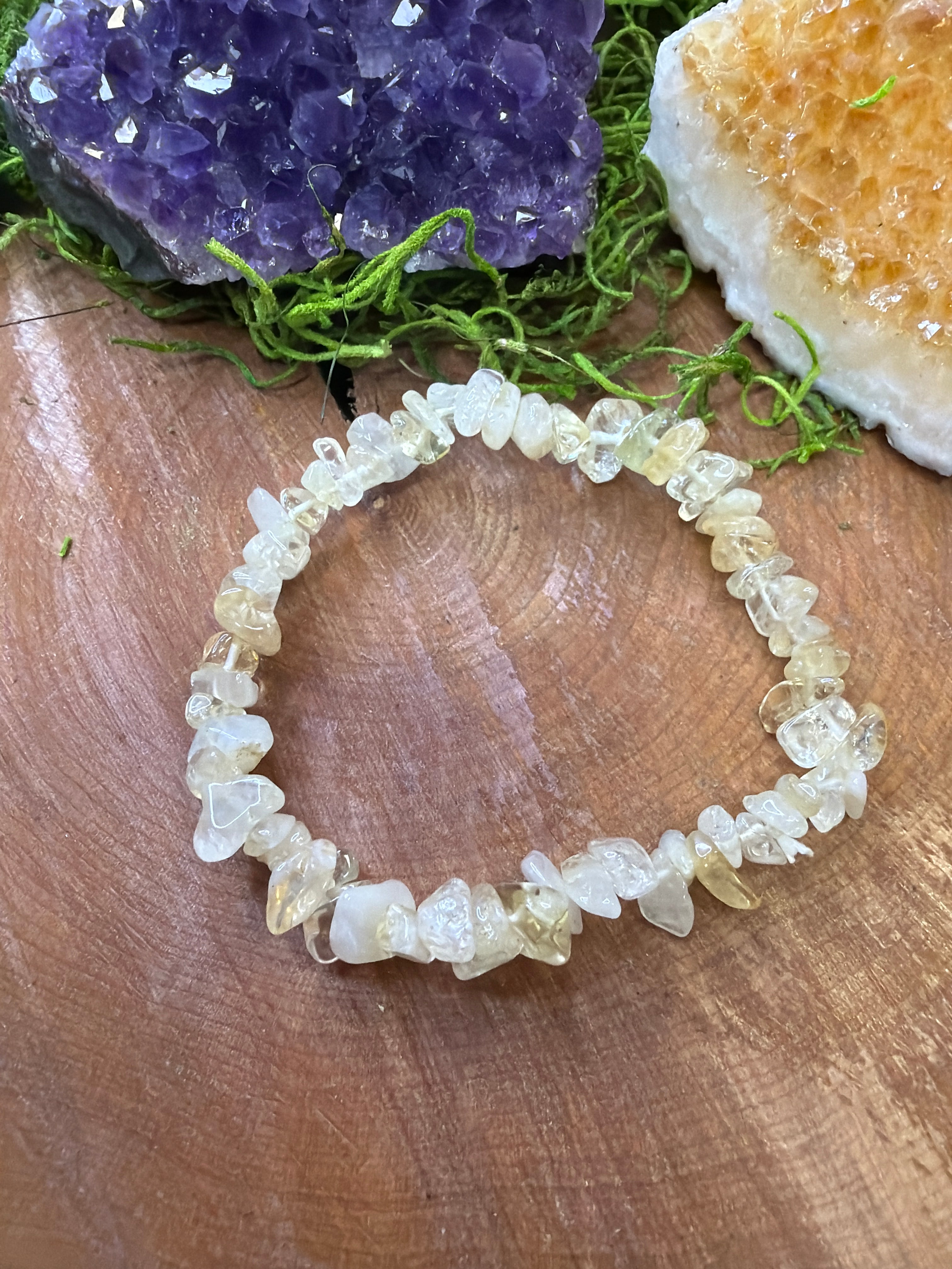 Bracelet éclat de Citrine