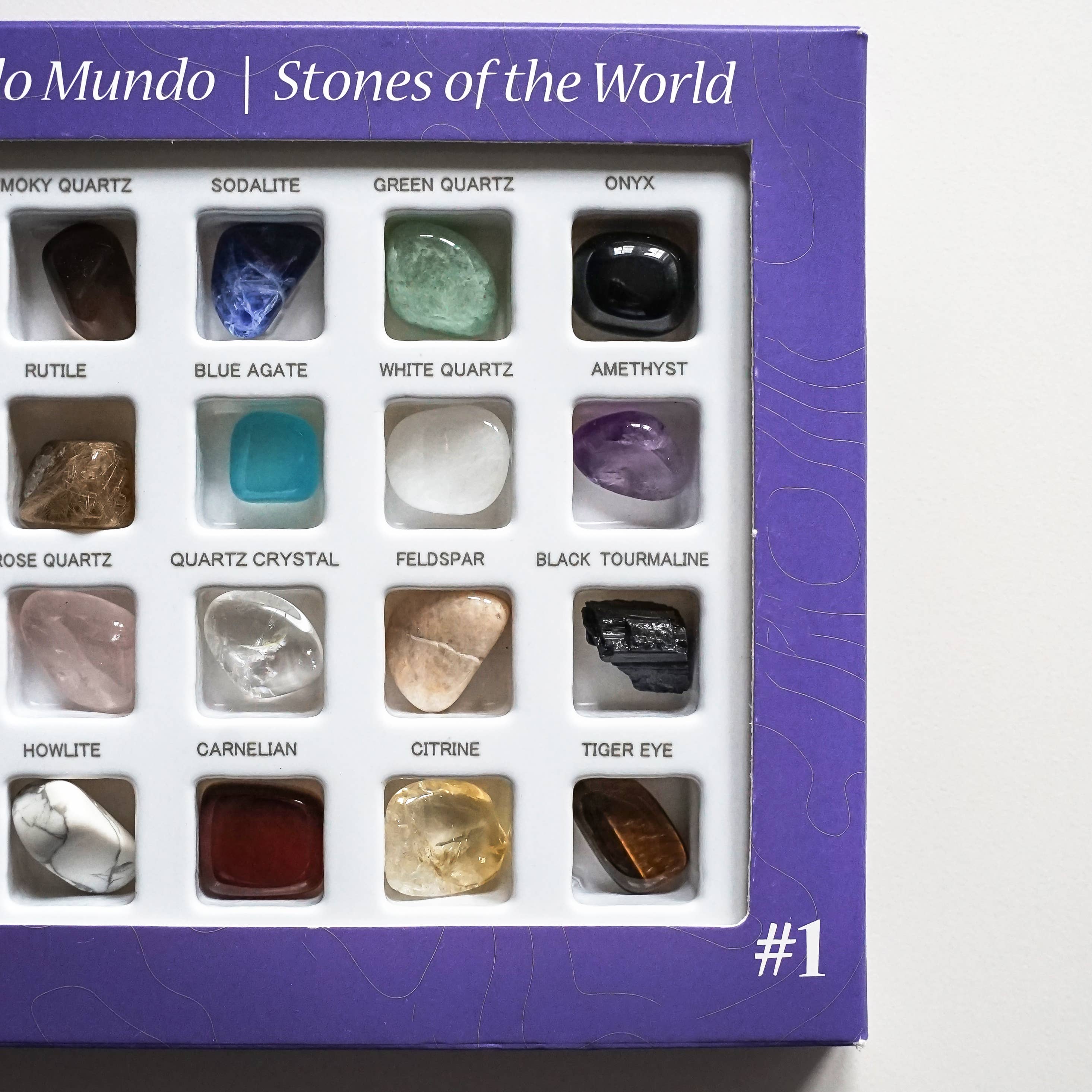 Pierres du monde - Collection de cristaux roulés