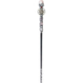 Baguette Magique-Corbeau Métallique avec Quartz Rose 31,75 cm