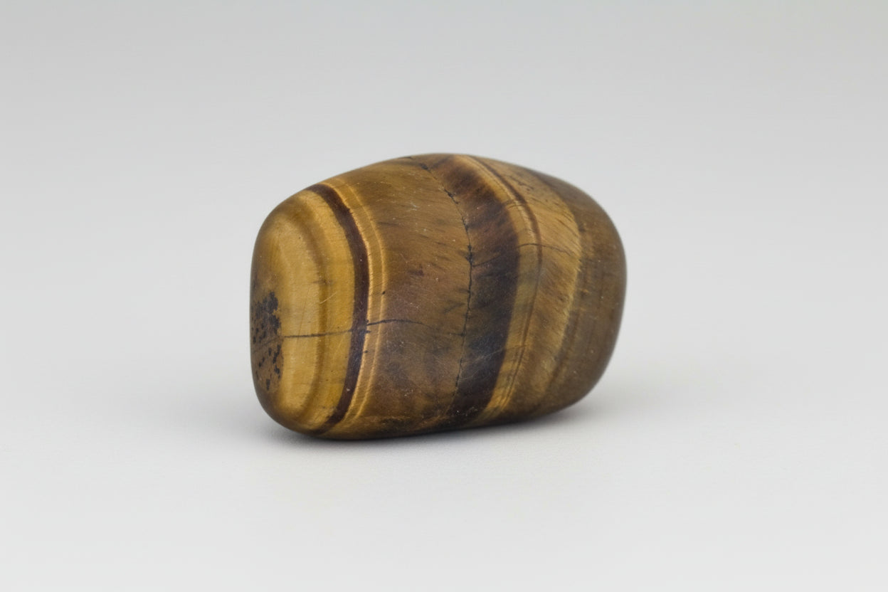 Pierres dorées en forme d'œil de tigre