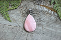 Pendentif Opale Rose- Argent 925