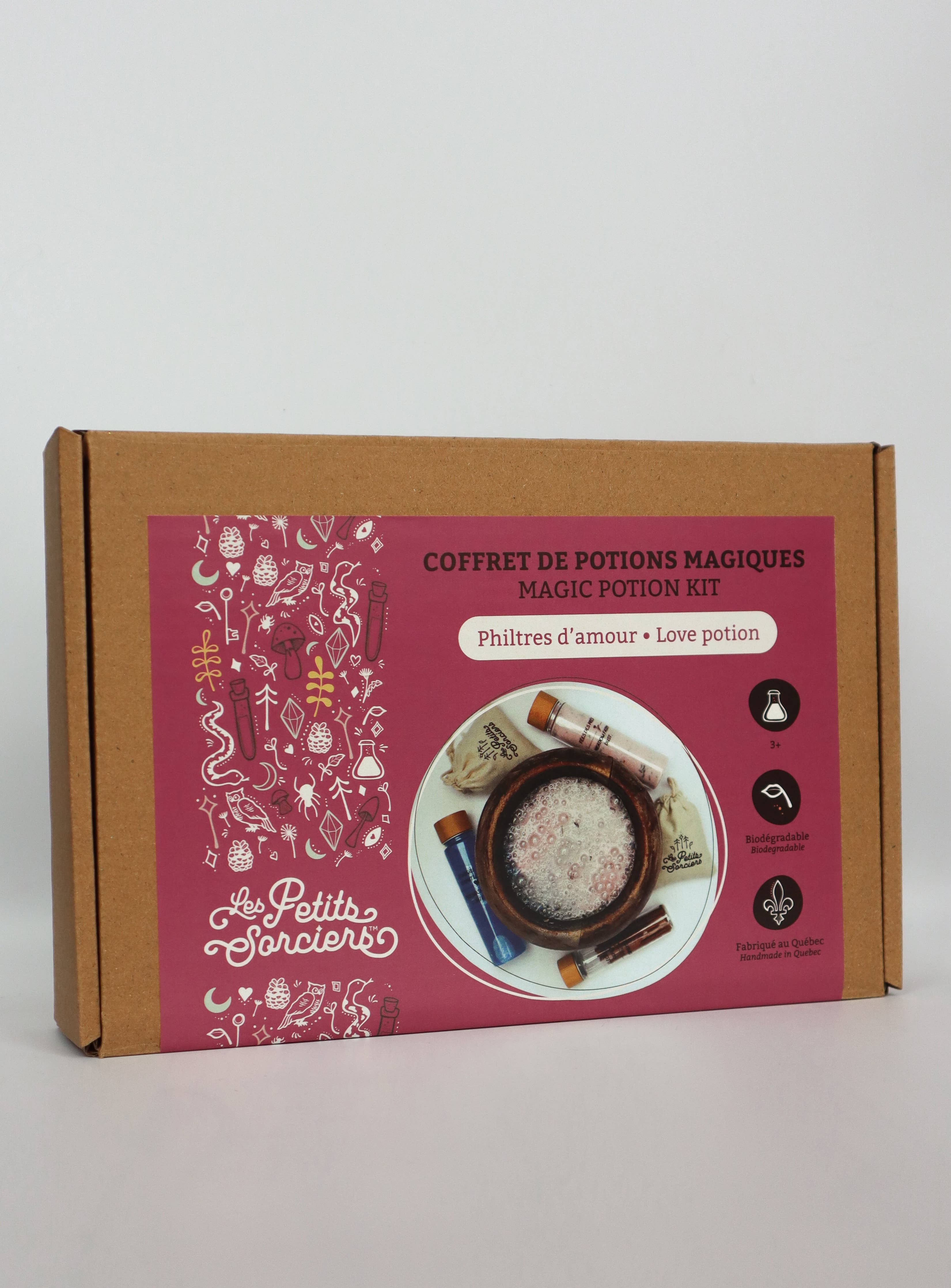 Kit Potions d’Amour : Amour de soi, Amitié & Harmonie