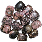 Pierres roulées en rhodonite