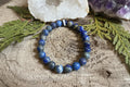 Bracelet en perle de lapis-Lazuli