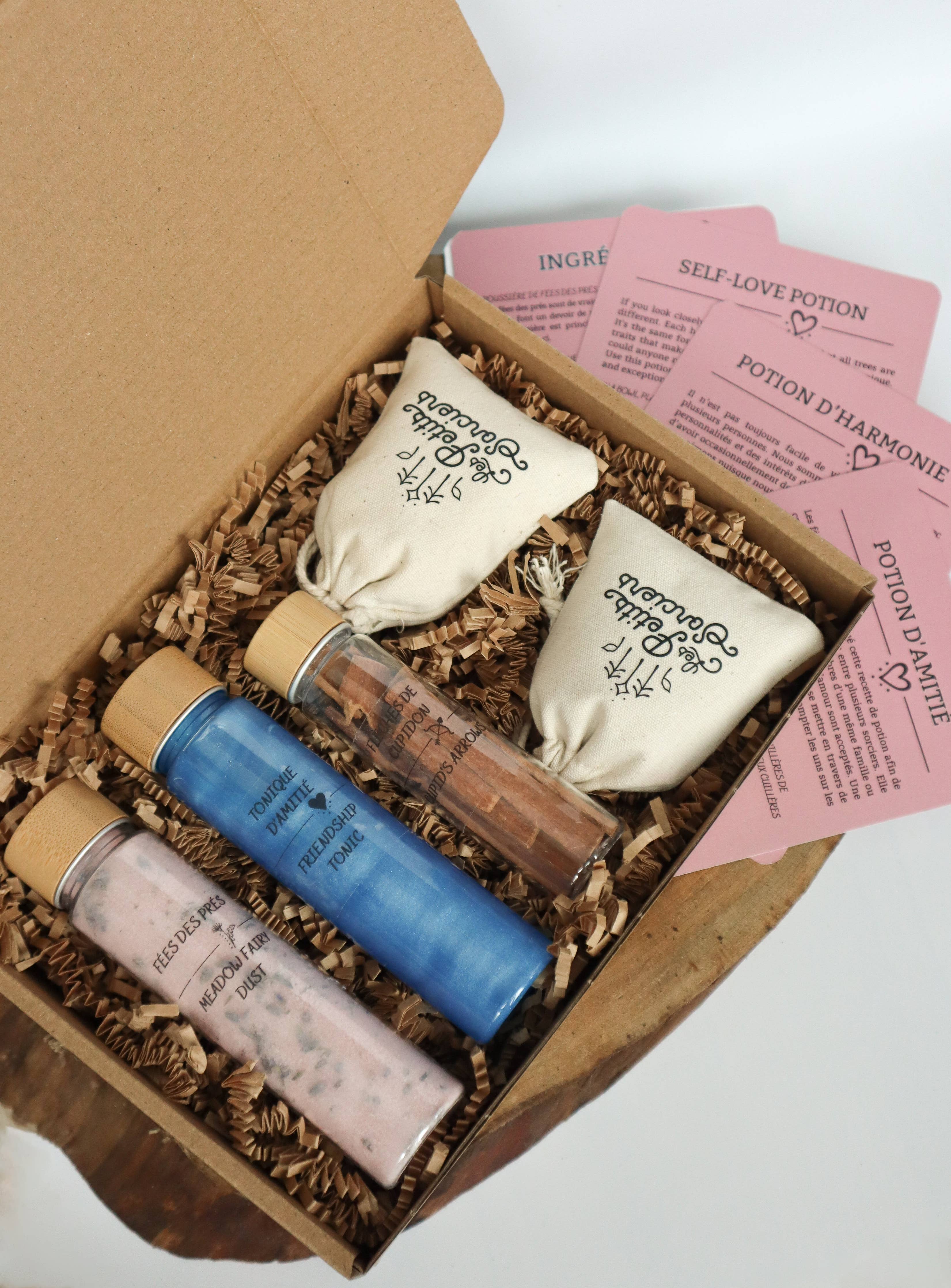 Kit Potions d’Amour : Amour de soi, Amitié & Harmonie