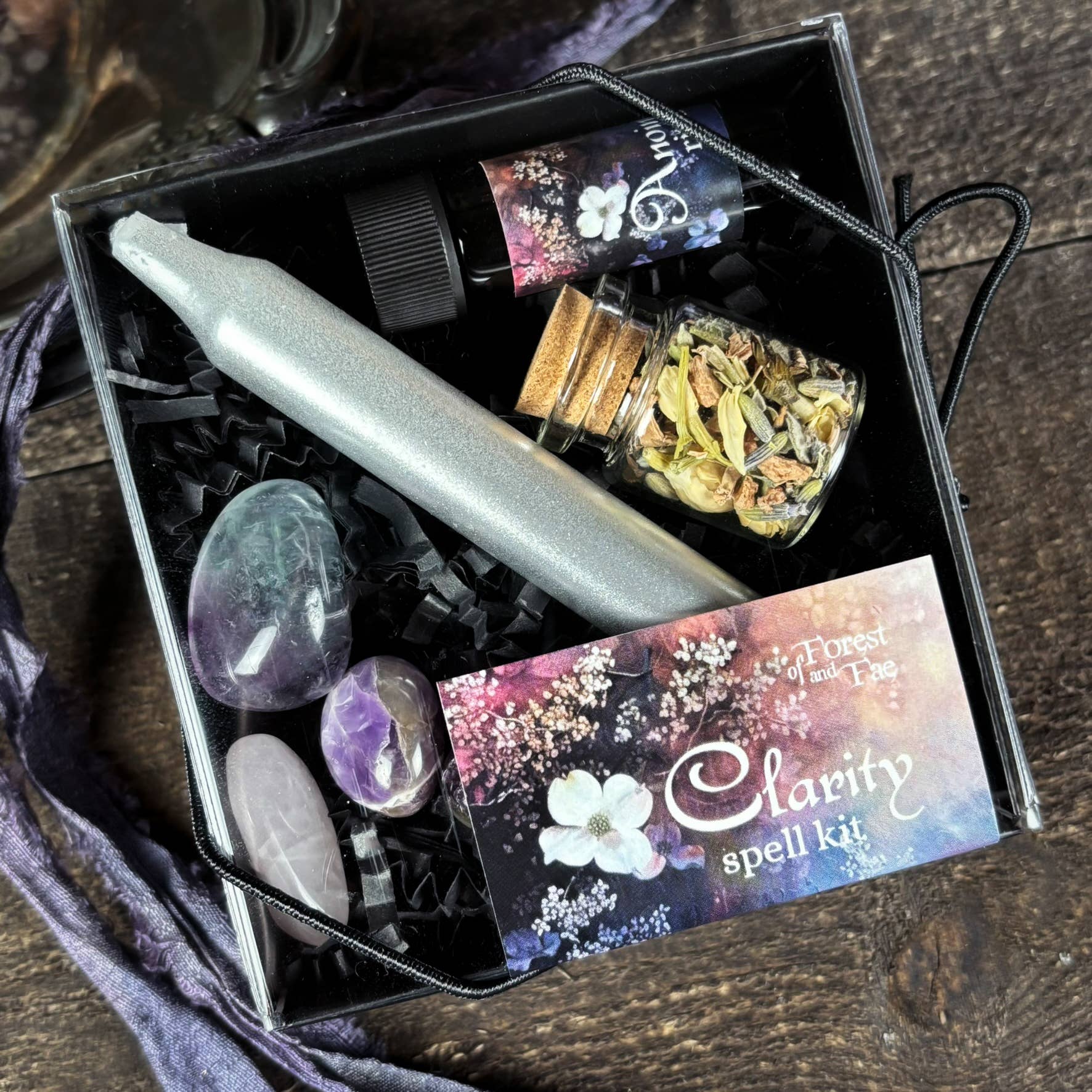 Kit de Sort de Clarté • Rituel d'Insight & d'Intuition • Sorcellerie ANGLAIS
