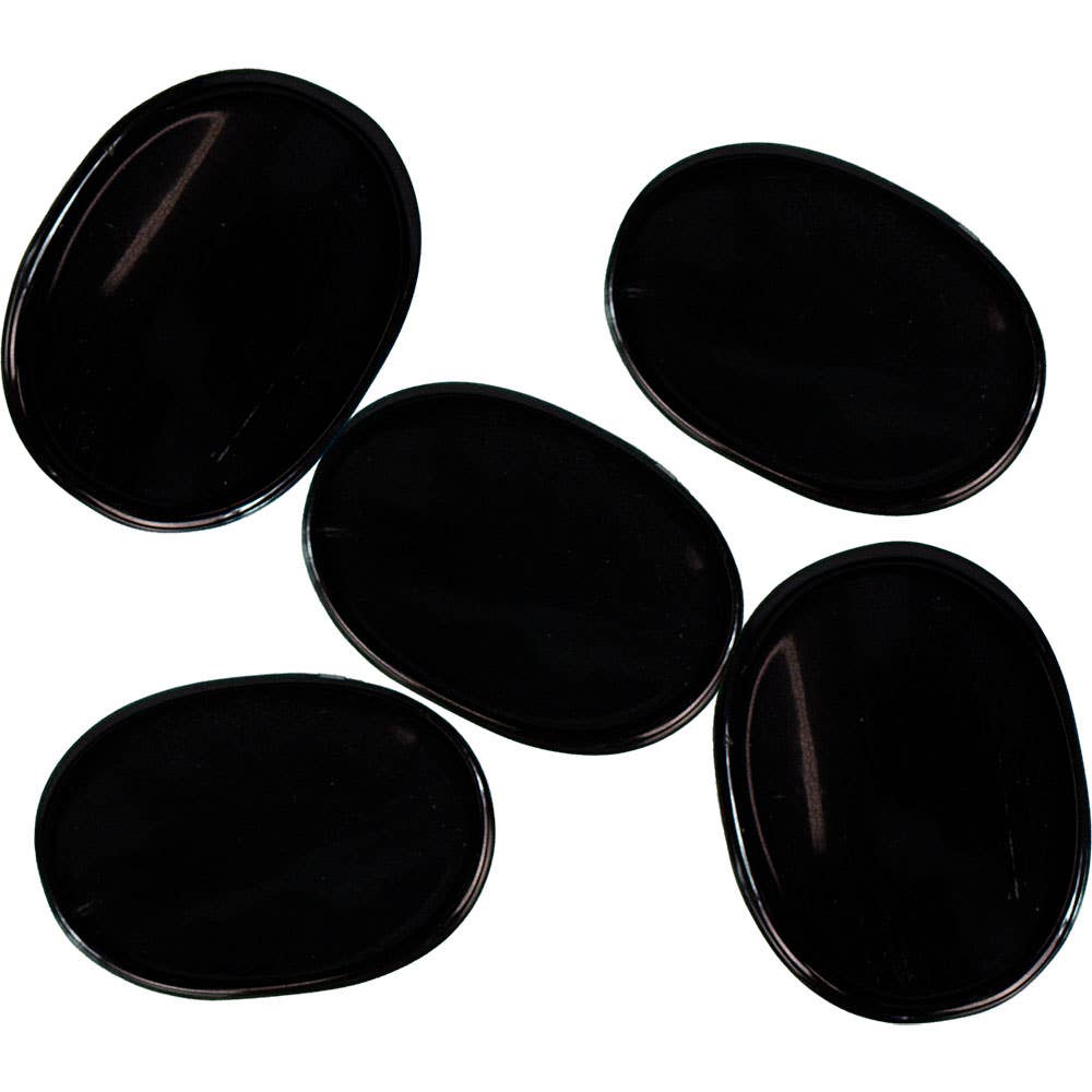 Pierre d'inquiétude, obsidienne noire