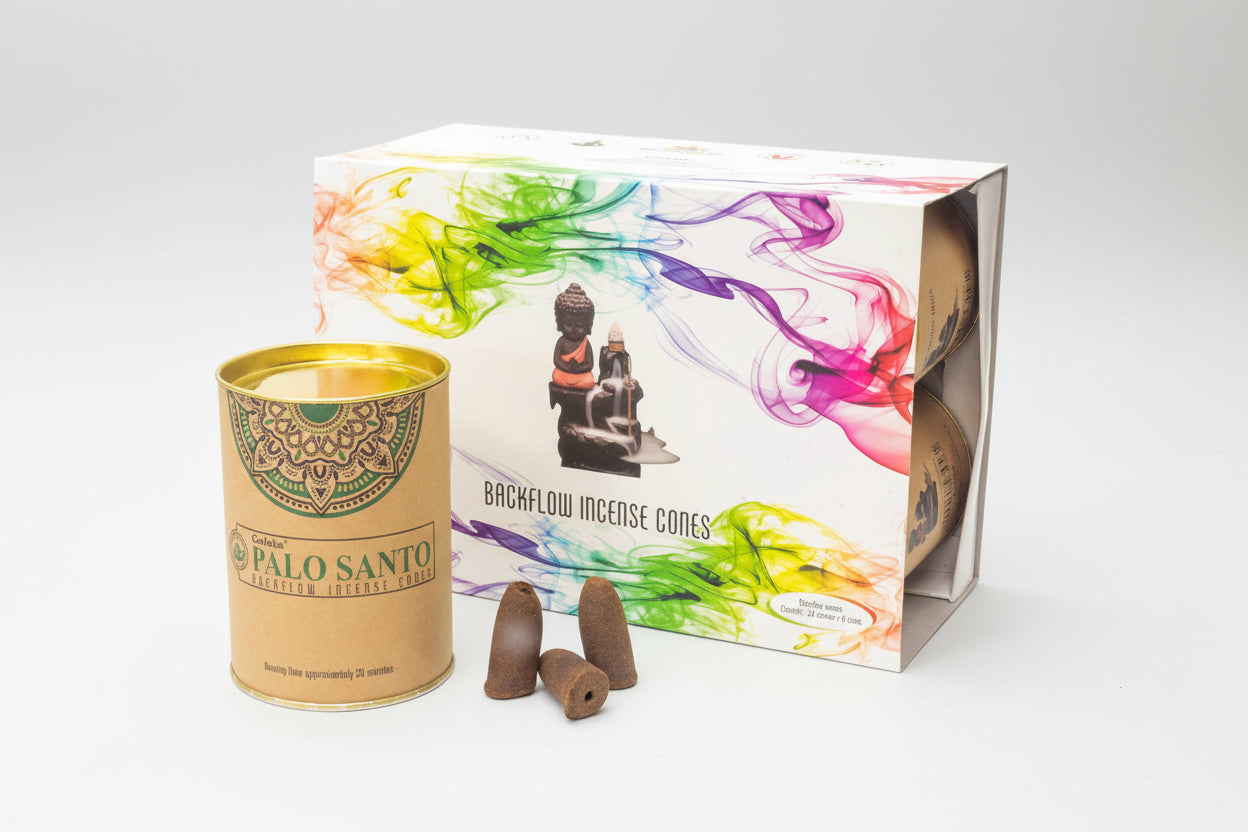 Goloka Cônes d'Encens à Reflux Palo Santo