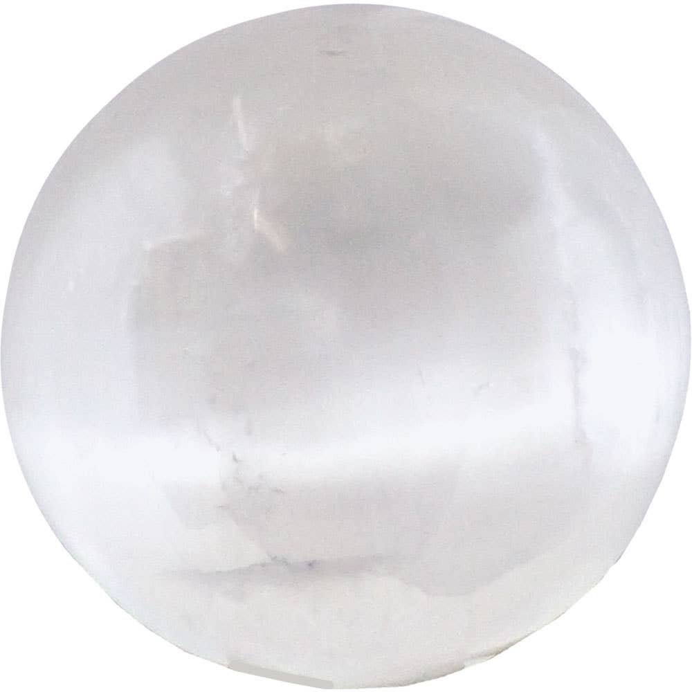 Selenite-Sphere/2.5"- 3" Di.
