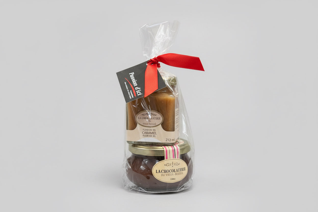 Duo caramel fleur de sel - La chocolaterie du Vieux Beloeil