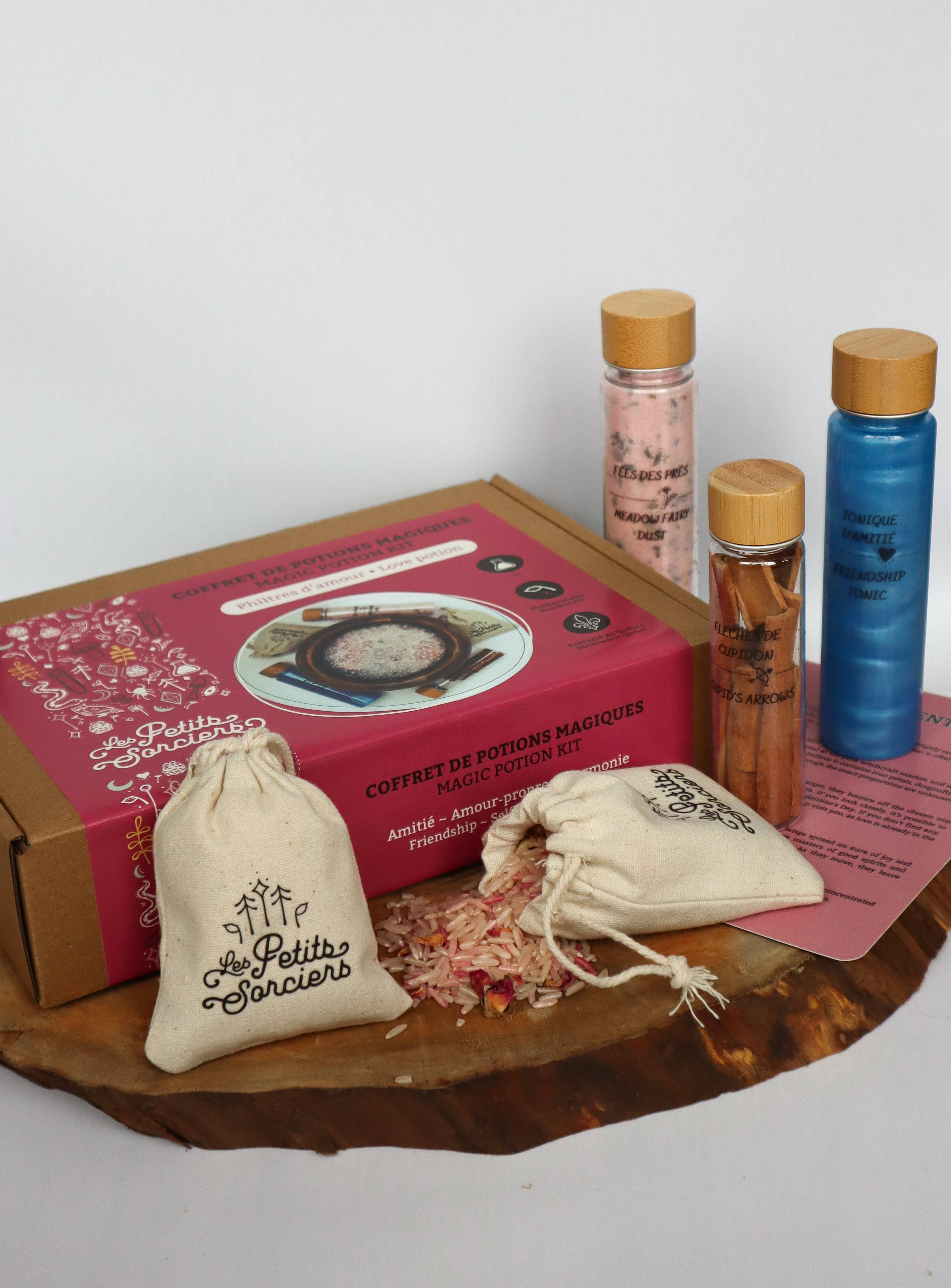 Kit Potions d’Amour : Amour de soi, Amitié & Harmonie