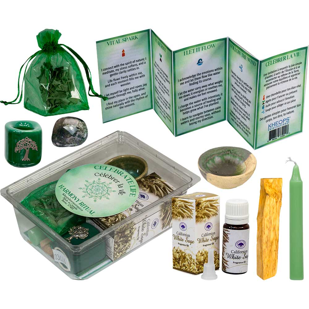 KIT RITUEL D'HARMONIE-CÉLÉBRER LA VIE