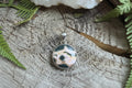 Pendentif pierre Jaspe Océan