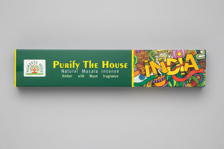 Encens Purify the House – Masala Naturel Ambre & Musc