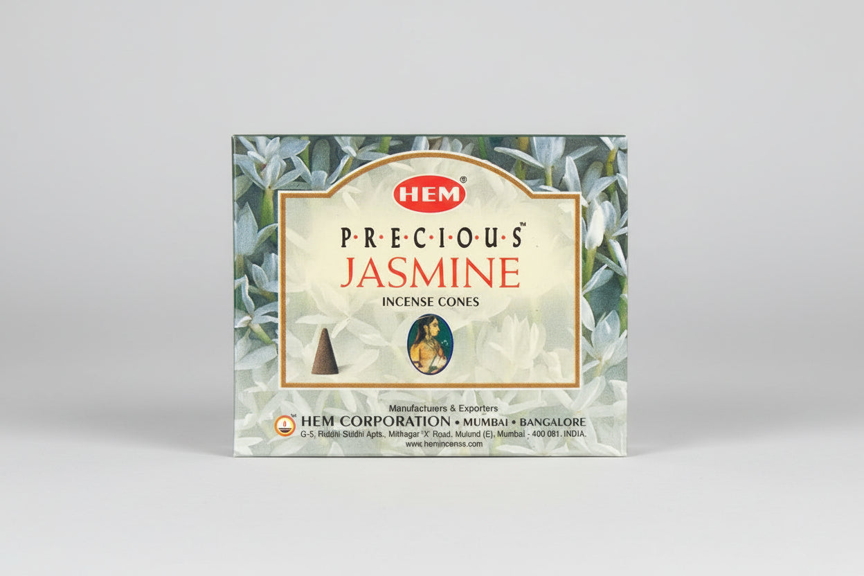 Cônes d'encens Hem et jasmin précieux
