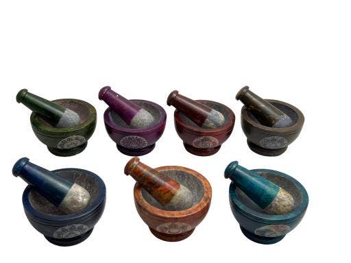 Mortier Zenn – Couleurs des Sept Chakras