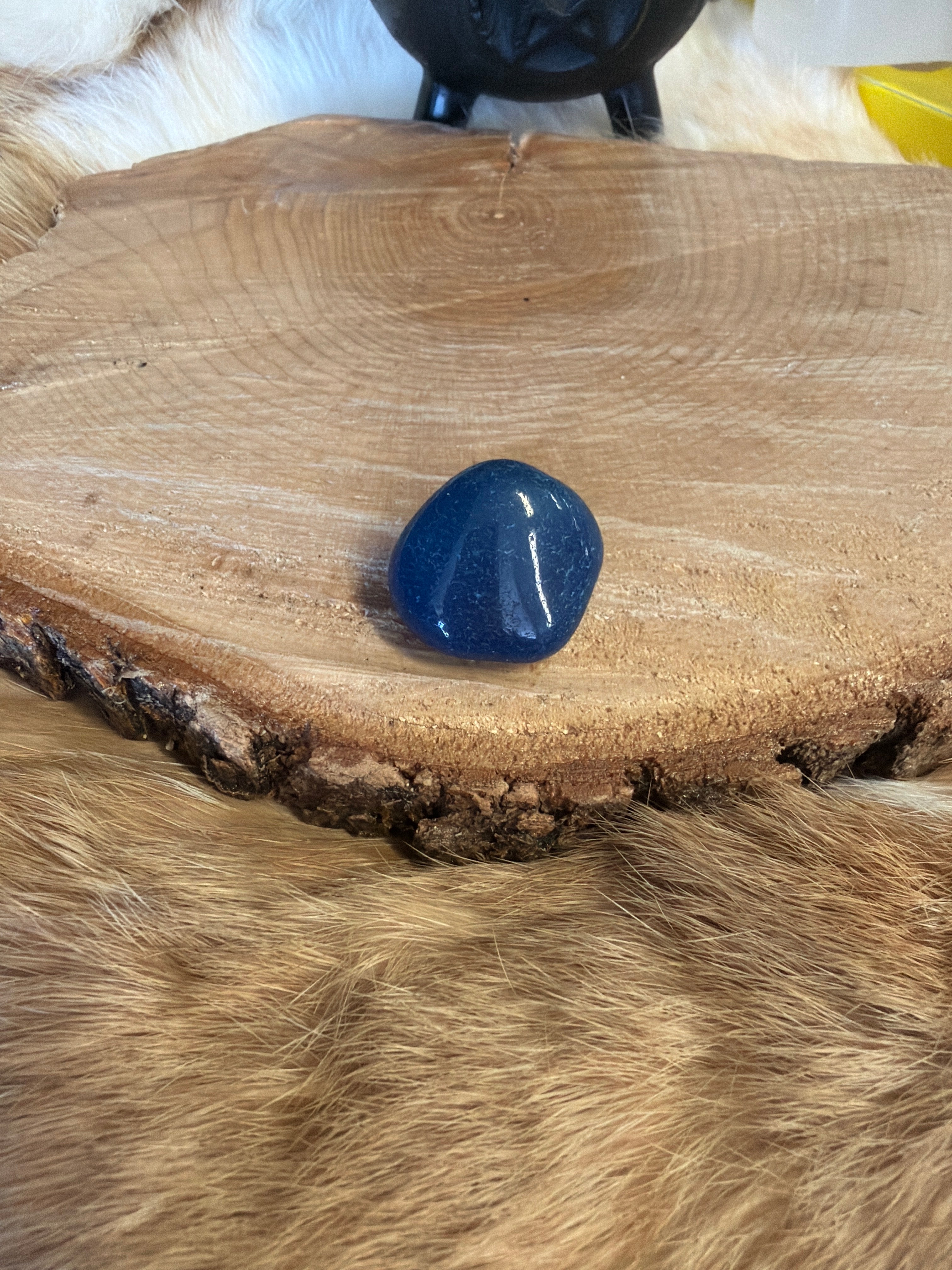 Pierre Onyx bleu