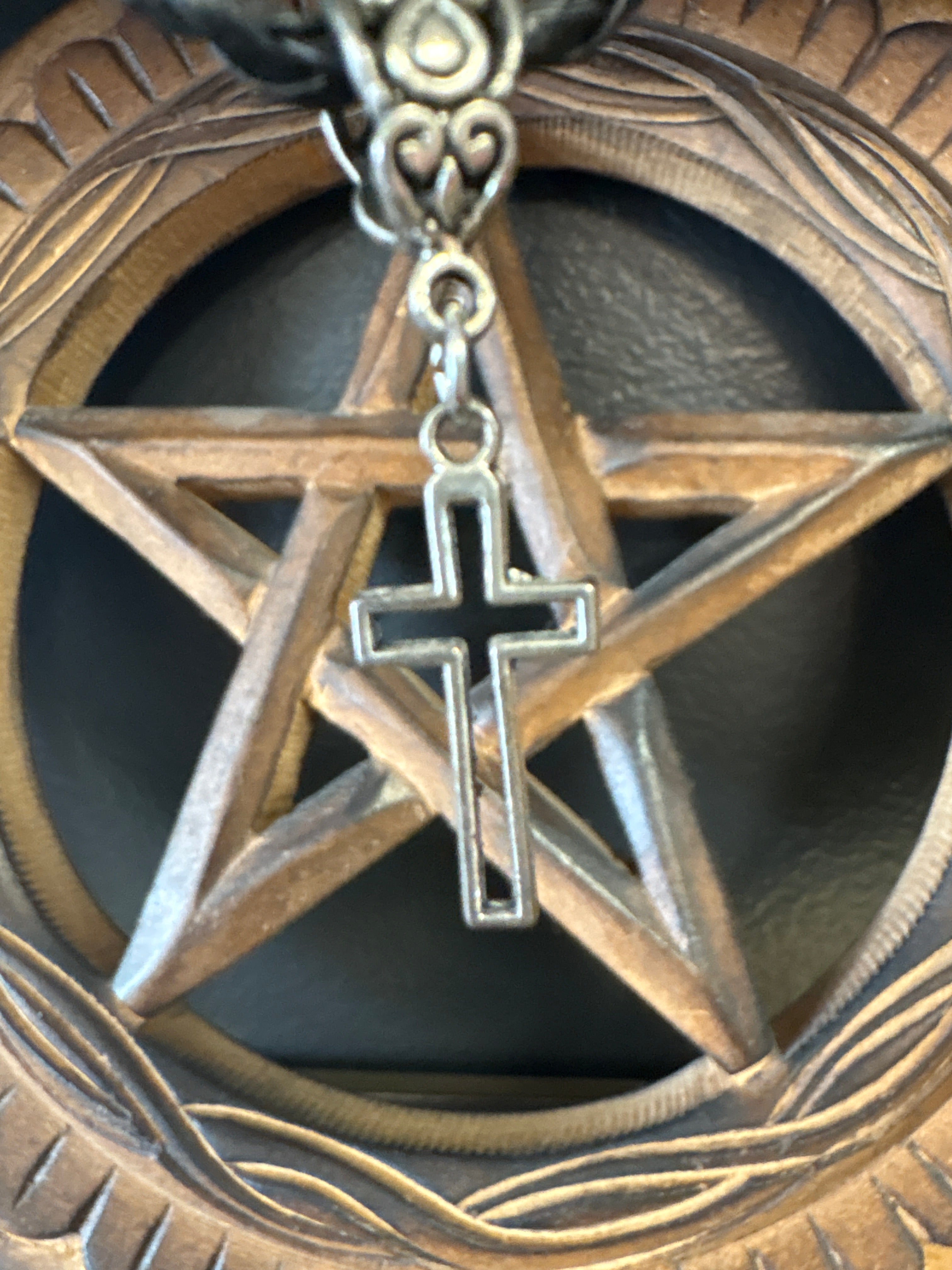 Collier croix