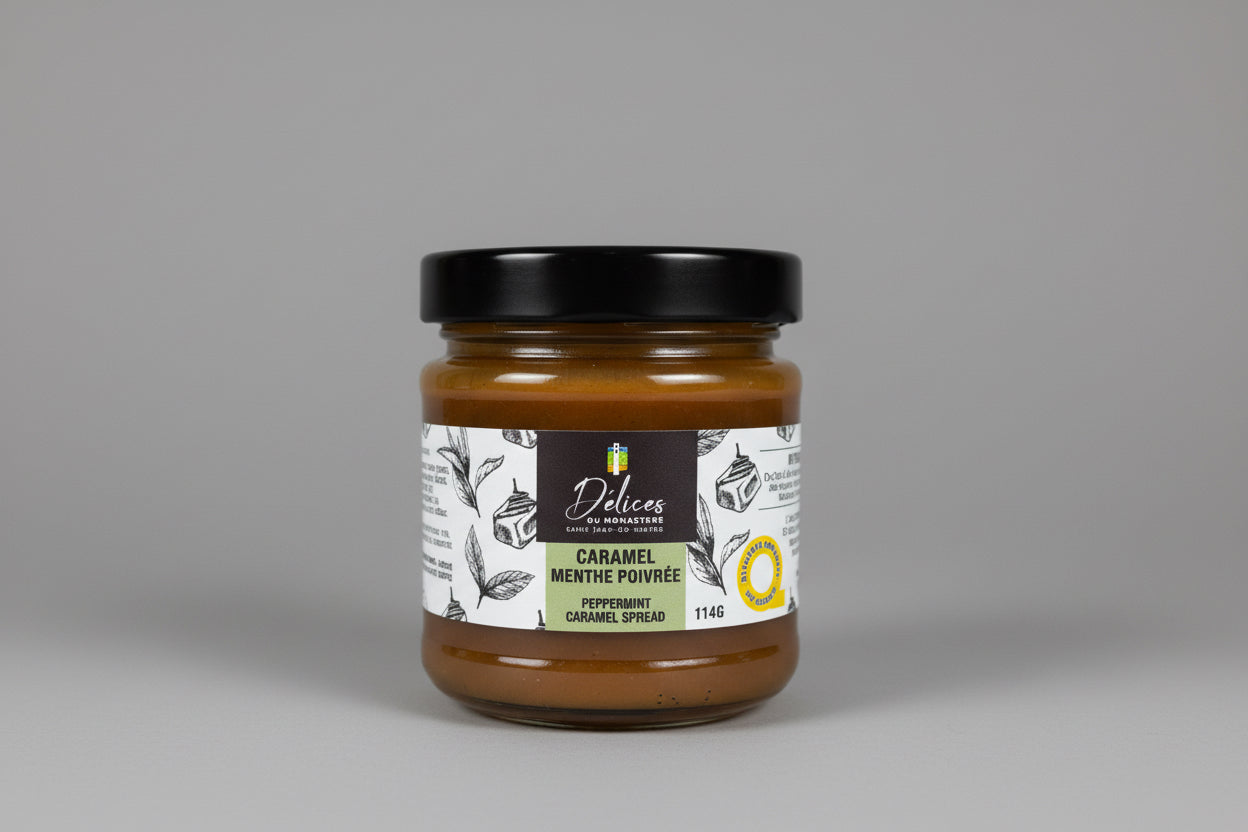 Caramel menthe poivrée - Délices du monastère