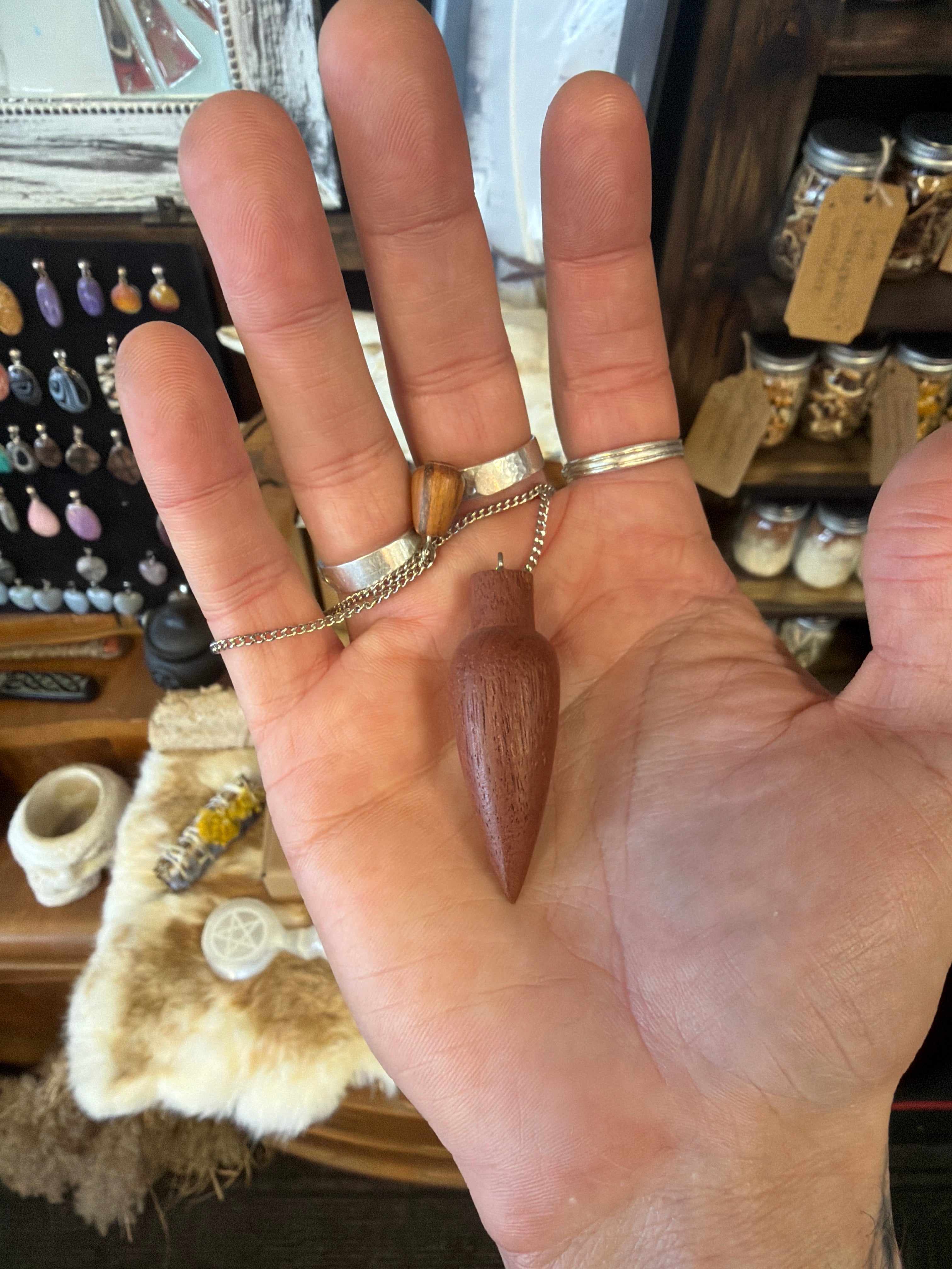 Pendule en bois naturel