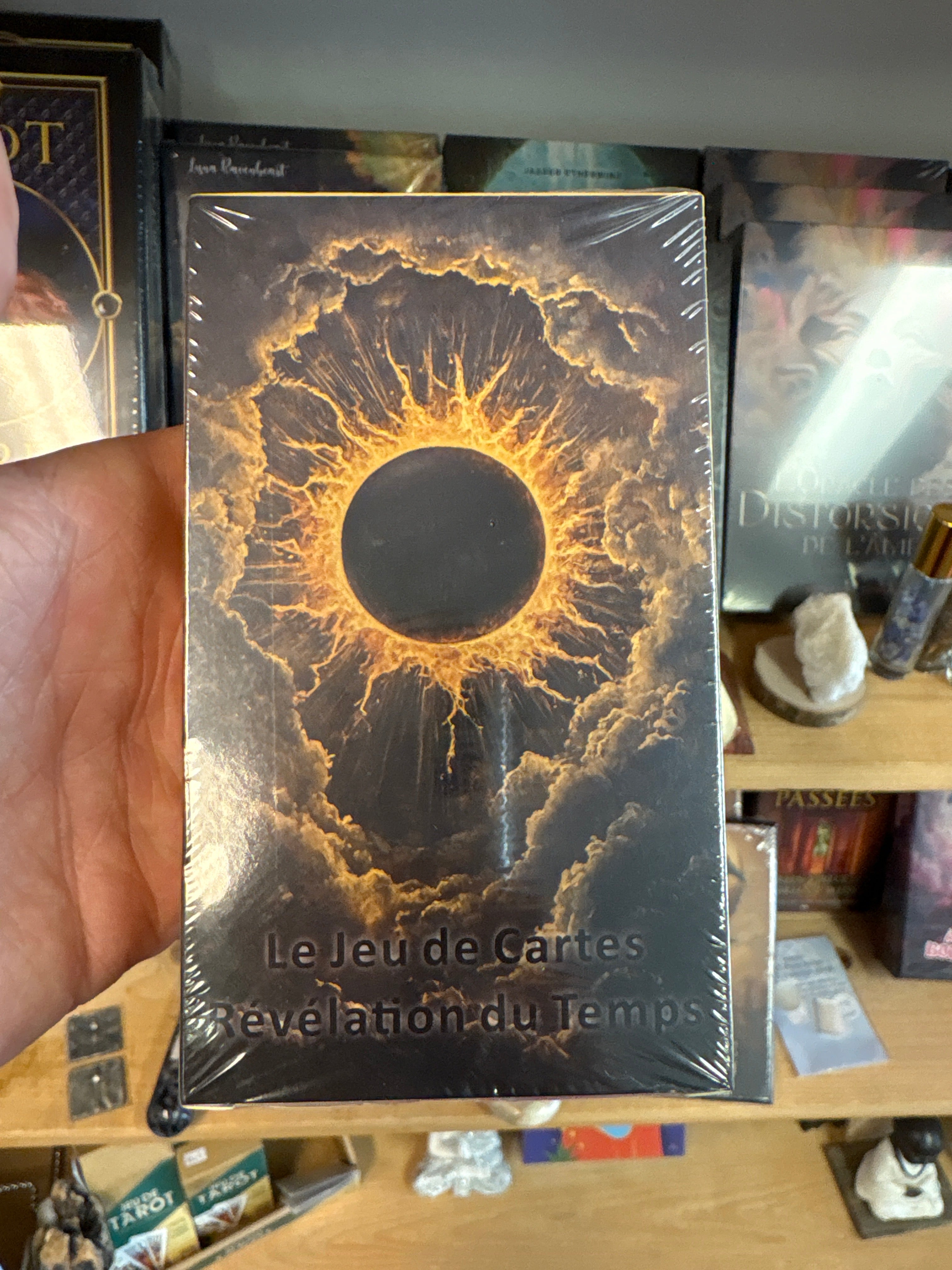 Le jeu de cartes Révélation du temps