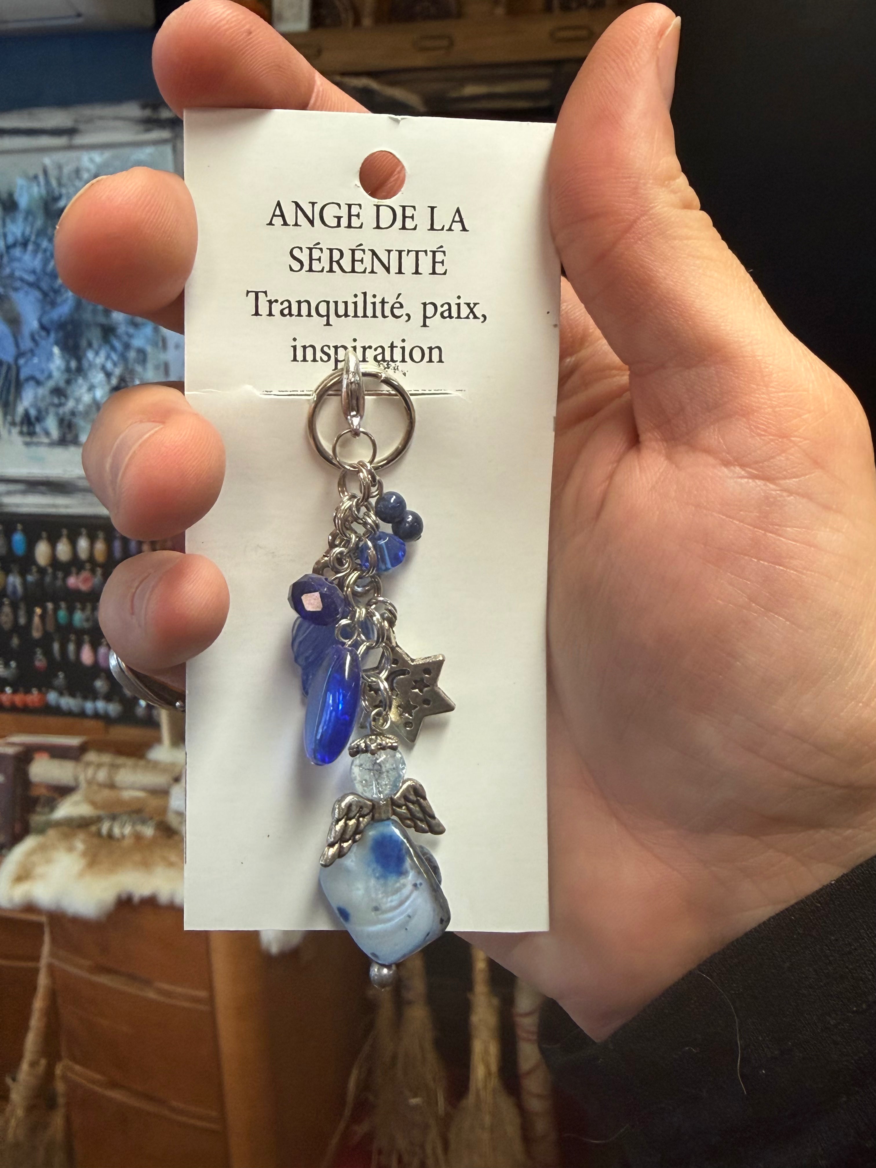 Ange de la sérénité- Porte-clé