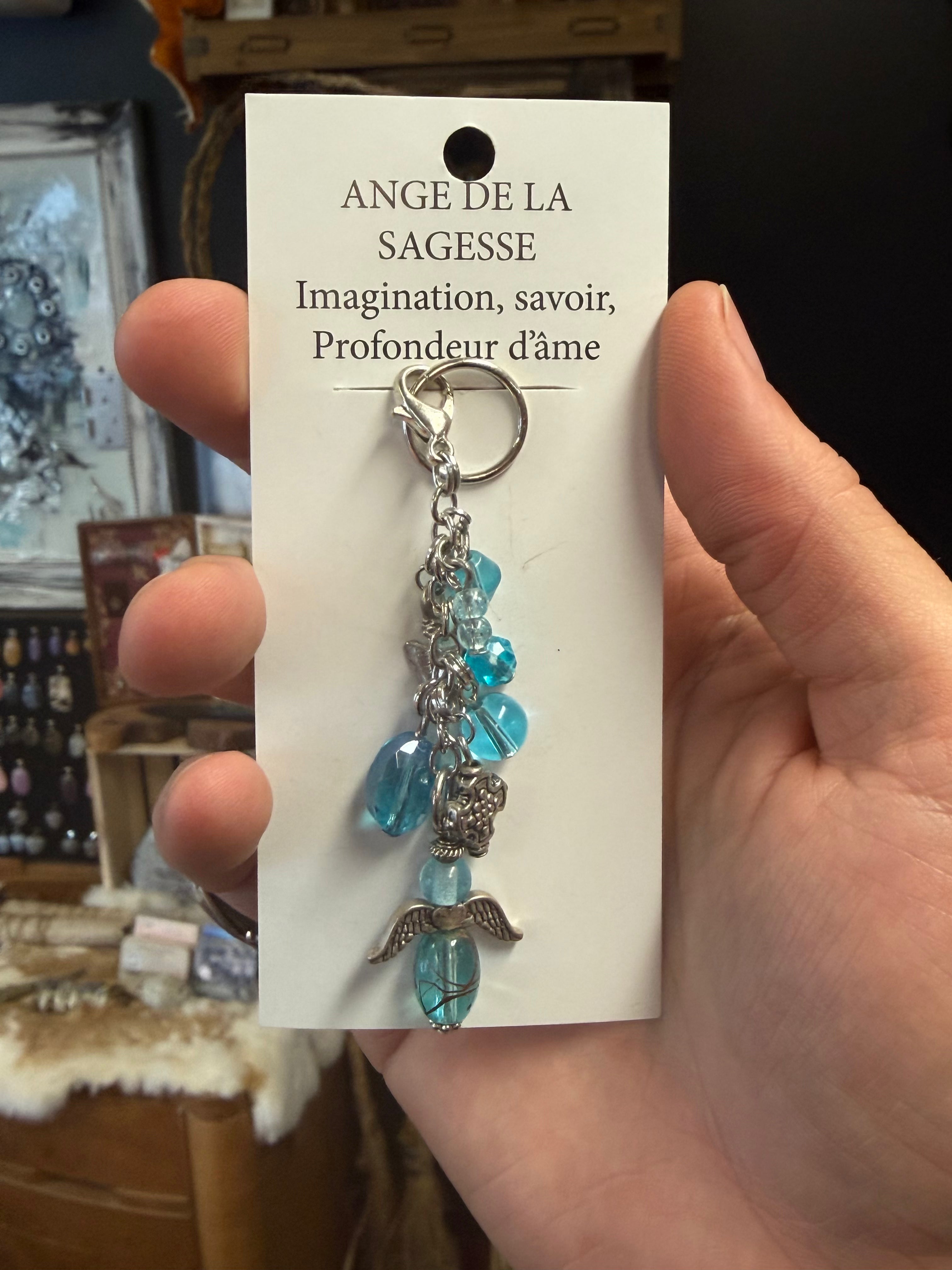 Ange de la sagesse- Porte-clé
