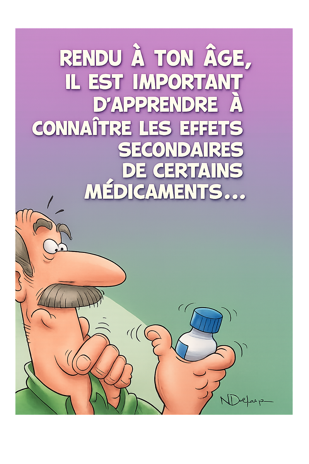 Carte : Rendu à ton âge,