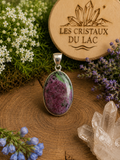 Pendentif Rubis zoïsite Argent 925