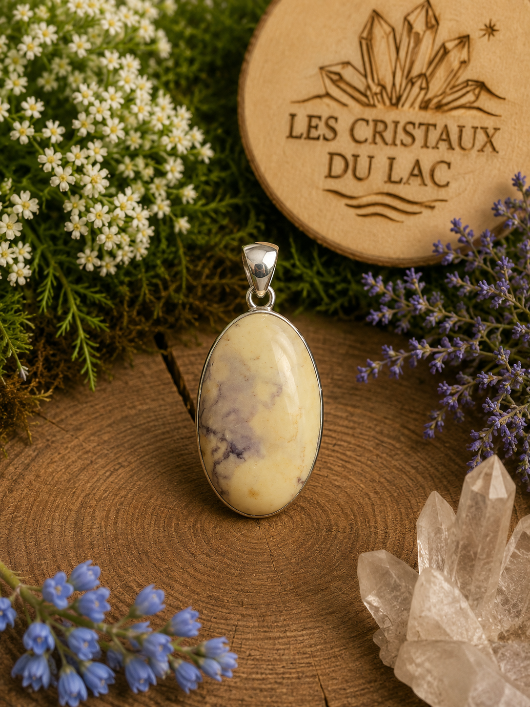Pendentif Tiffany Stone- Argent 925