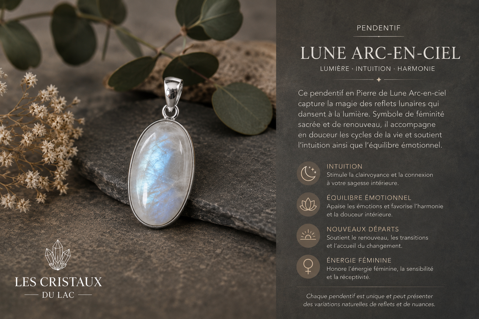 Pendentif Arc-en-ciel