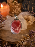 Pendentif Rhodonite