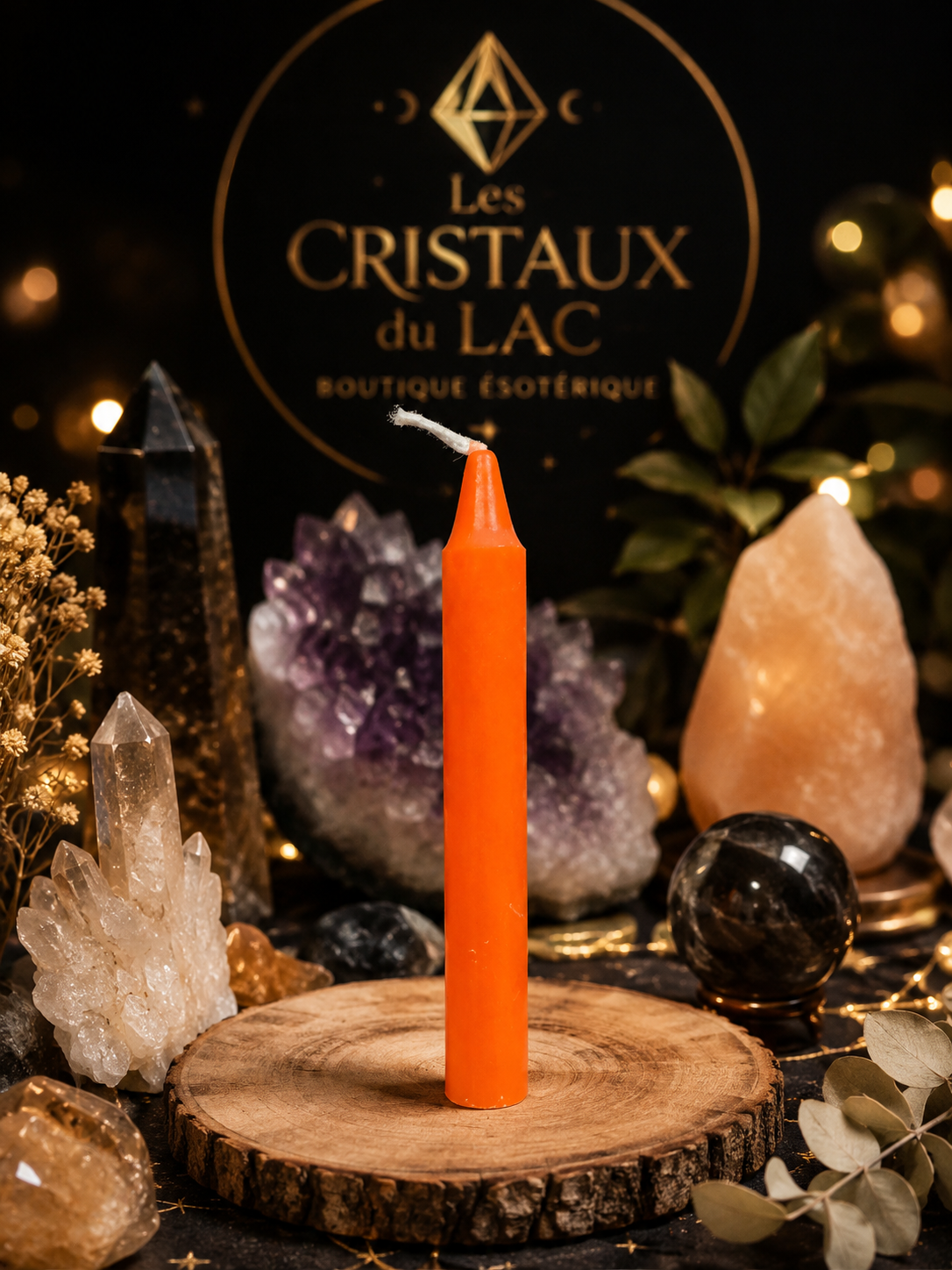 Chandelle orange