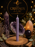 Chandelle lilas