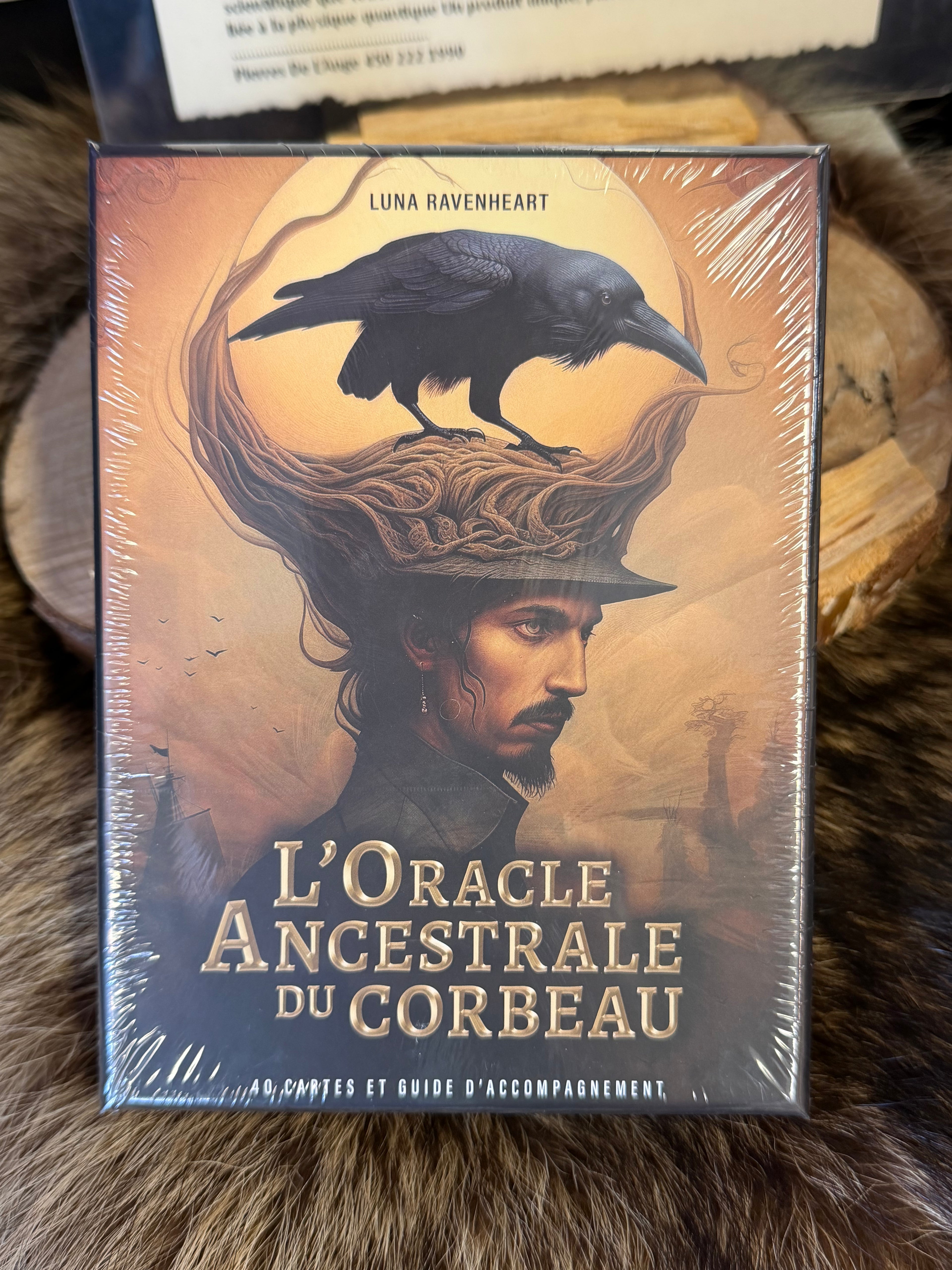 L’Oracle Ancestral du Corbeau – 40 cartes et guide d’accompagnement
