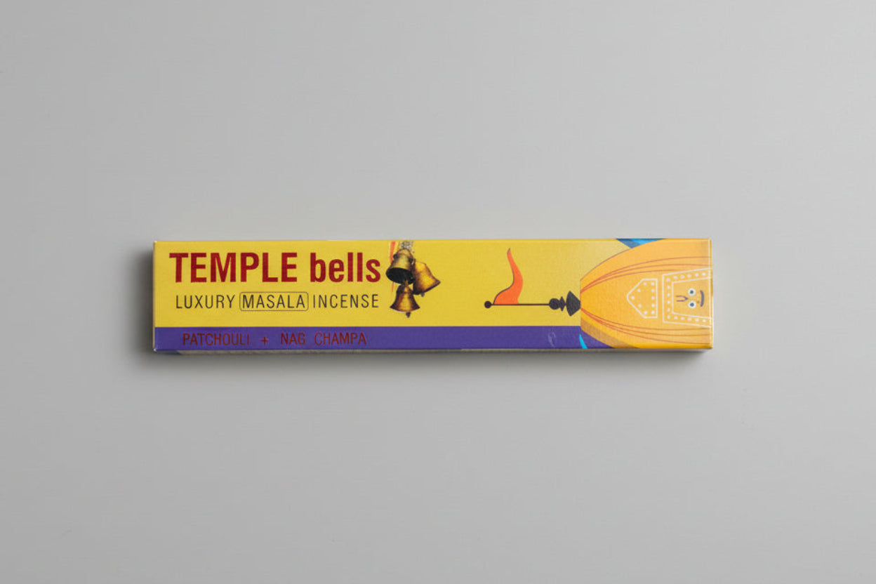 Patchouli + Nag champa - Temple bells incense