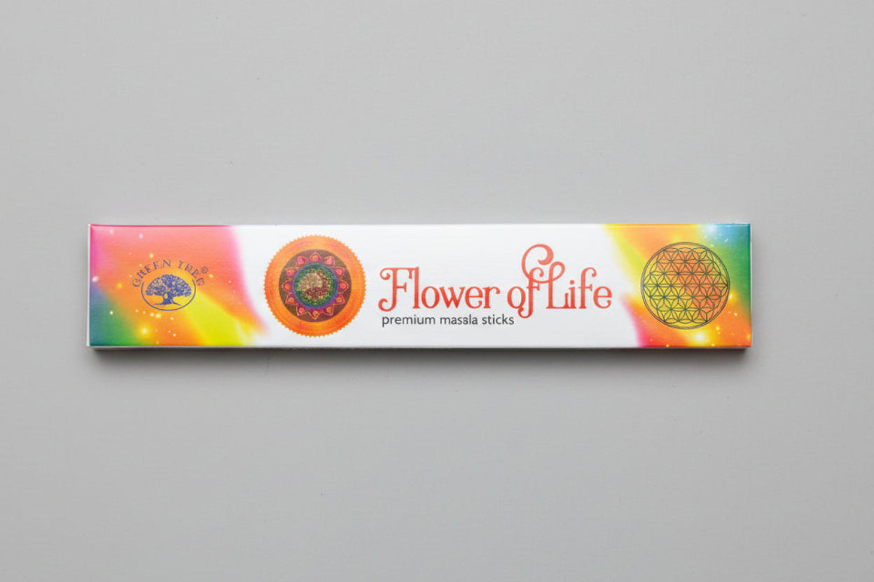 Flower of life - green tree