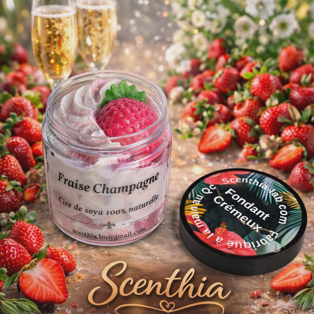 Fondant Fraise Champagne- Scenthia