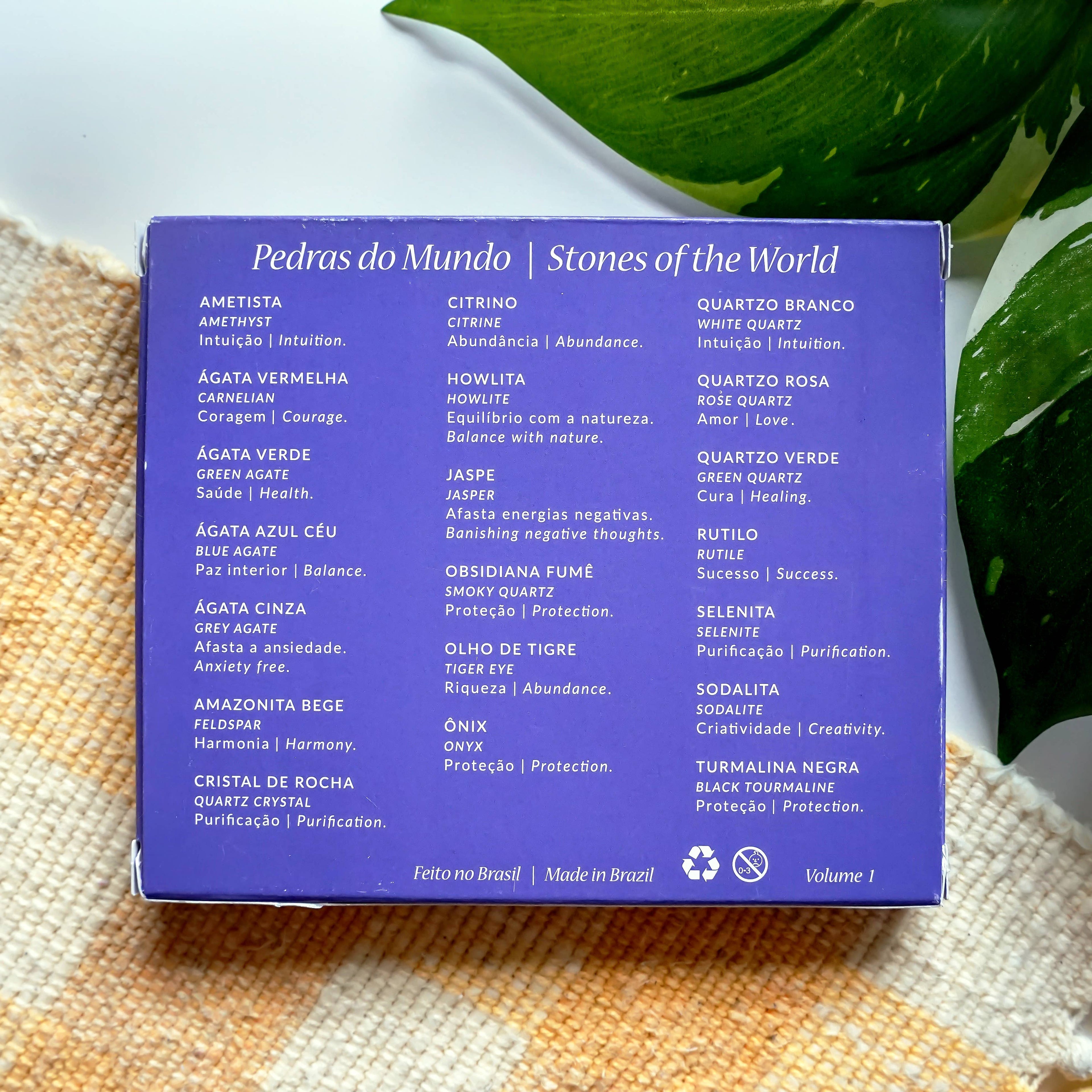 Pierres du monde - Collection de cristaux roulés