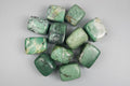Jade africain (Verdite) - Pierres roulées