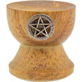 Support en bois pour sphère/rond + pentacle 3,18 cm x 3,18 cm, stand