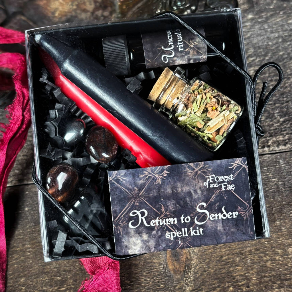 Kit de Sort Retour à l'Expéditeur • Bouclier de Sorcellerie ANGLAIS