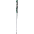 Baguette Magique - Déesse Spirale en Métal avec Aventurine Verte 12,5" de long