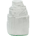 Selenite-Iceberg Porte Mini-Chandelle-2.5"h.