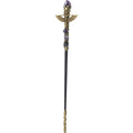 Baguette Magique-Métal Or Isis avec Améthyste 31,75 cm