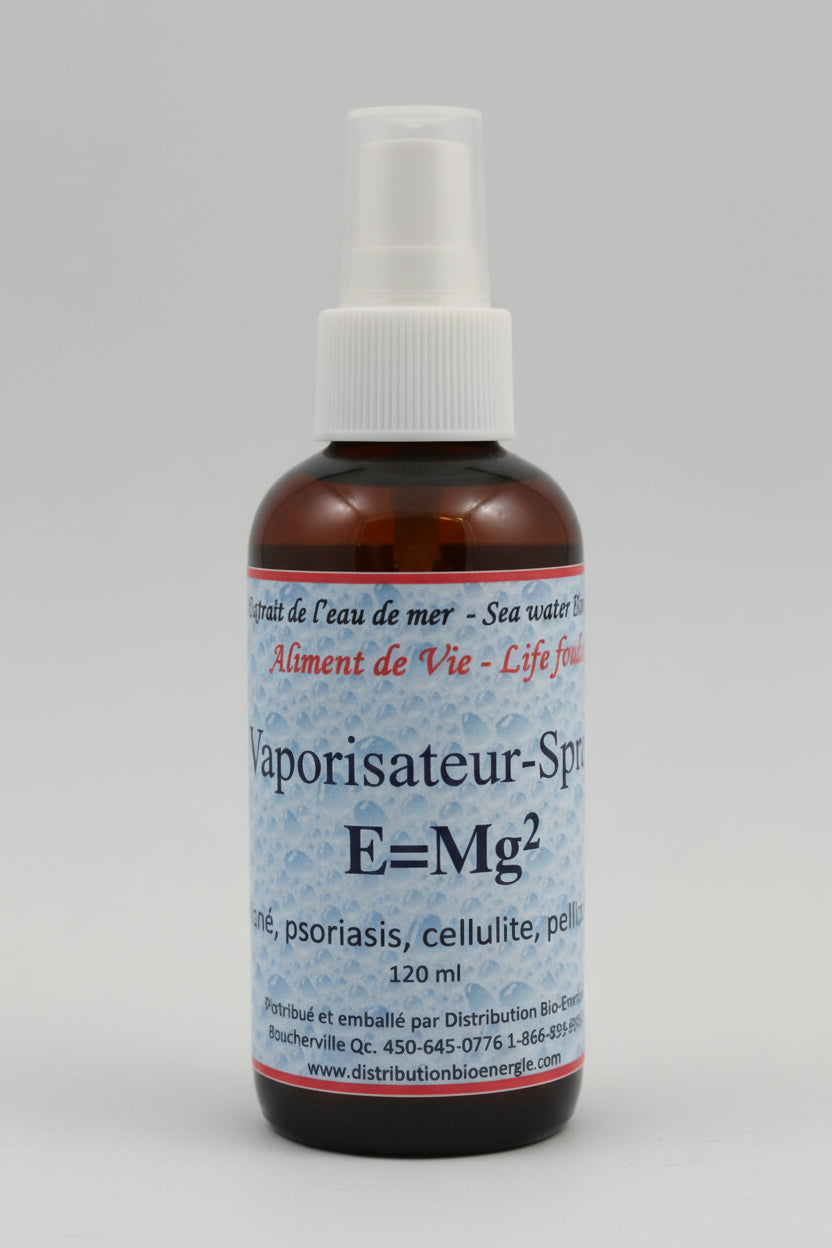 E=mg2 Vaporisateur
